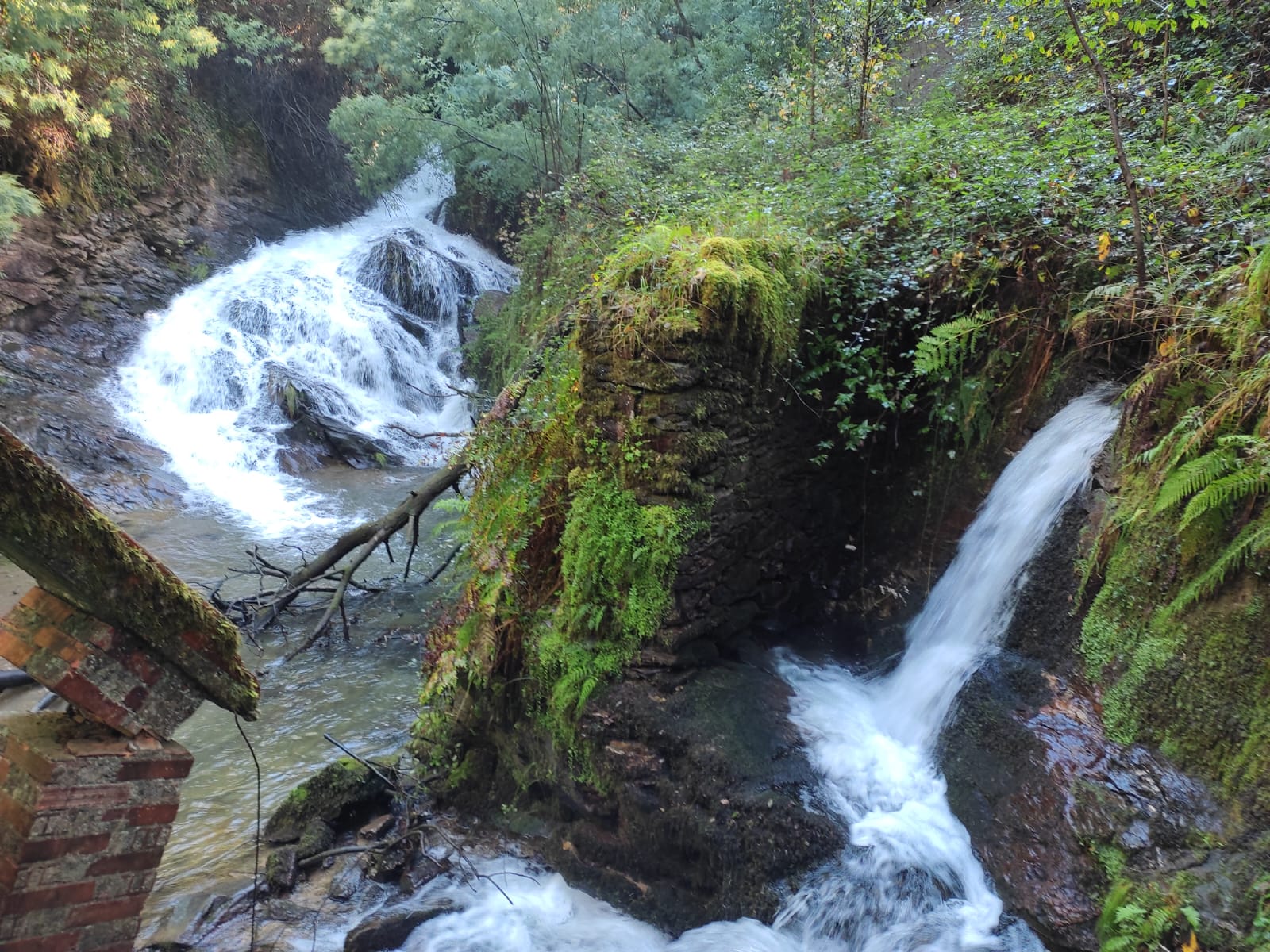 Cascade des mines de Braçal