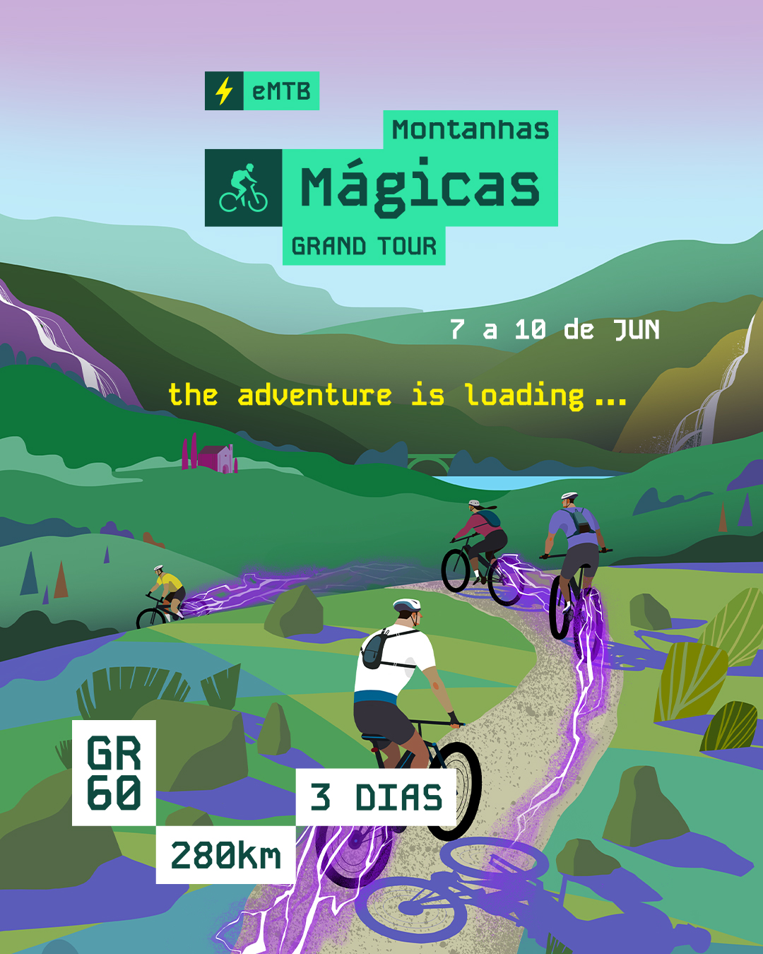 Grand Tour eMTB des Montagnes Magiques 2025