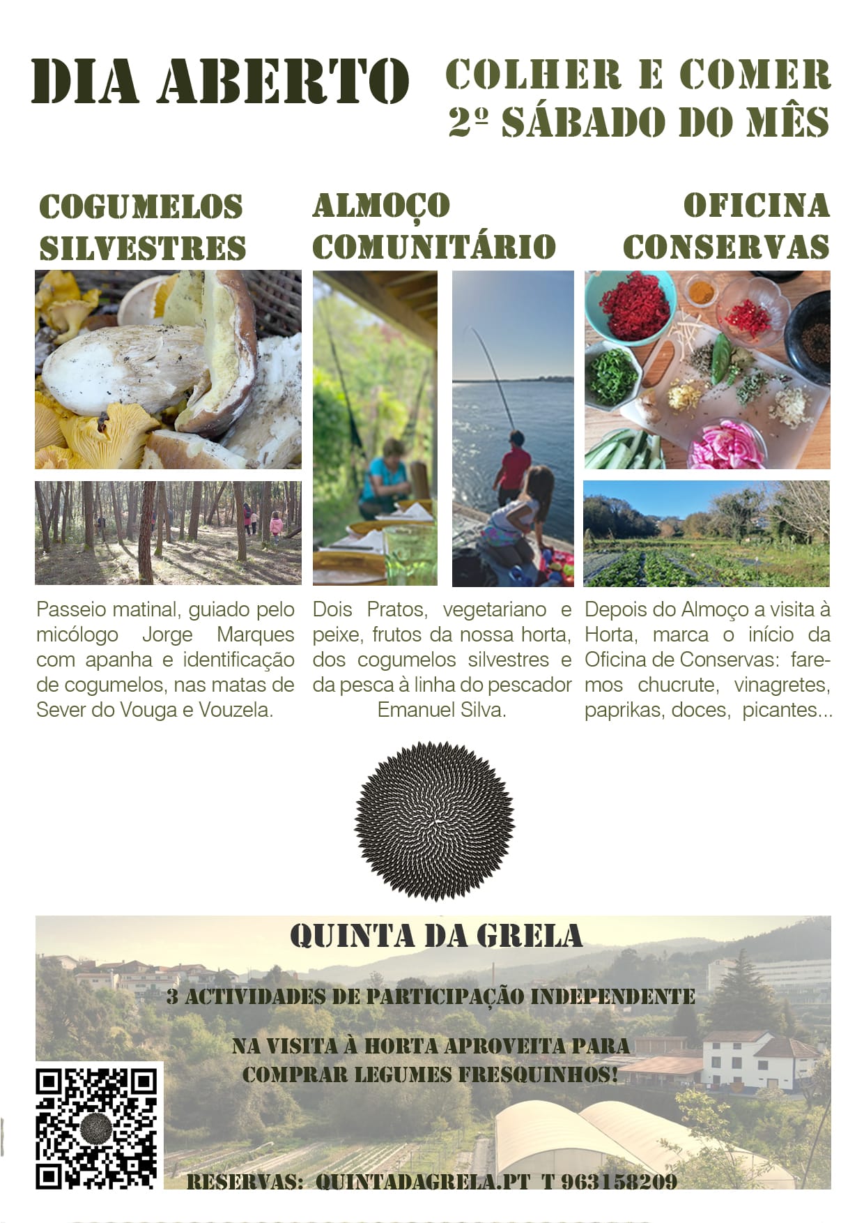 Dia Aberto | Colher e Comer